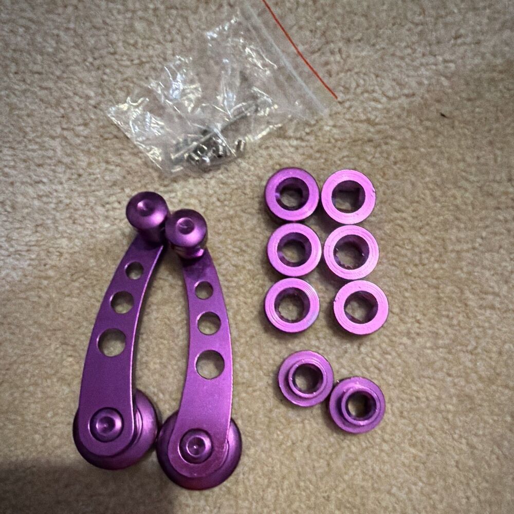 Purple Aluminum Door Manual Crank Handles . Jeep Car